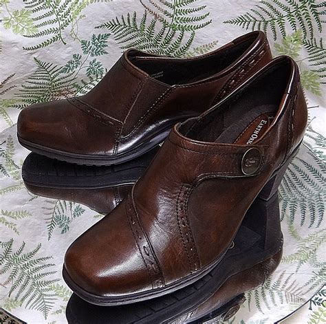 Earth Origins Leather Brown Loafers 8 1/2 Wide - Poshmark