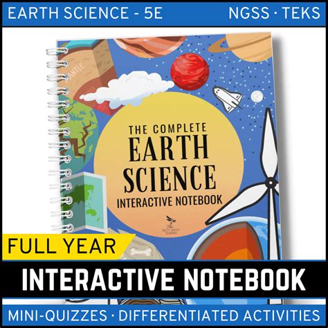 Earth Science Interactive Notebook The Complete Bundle for an Entire