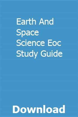 Earth and space science eoc study guide. - Ein zweites wort an meine kritiker.