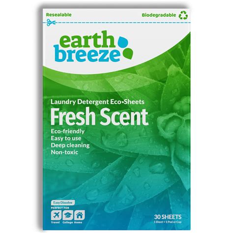Earth breeze detergent. With our Buy One, Give Ten Laundry Detergent Eco Sheets donation program, we donate 10 loads of detergent from each purchase, on your behalf, to a category of your choice. Our customers have impacted so many lives by choosing Earth Breeze, and if you have an organization that is close to your heart, please reach out to them and offer them this ... 