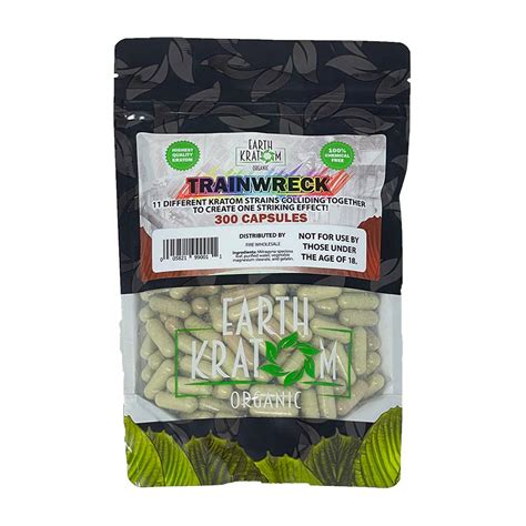 the trainwreck label of earth kratom at my local shop is super good. i have years of kratom experience using countless strains, vendors and brands both online and from smoke shops. I first tried the white maeng da from earth kratom and the stimulation was overwhelming but it was STRONG so i figured id find a better strain from them and chose .... 