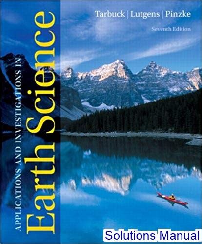 Earth science 7th tarbuck lab manual. - Warren reeve fess accounting solutions manual.
