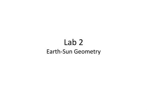 Earth sun geometry lab teacher guide. - The microguide to process modeling in bpmn.
