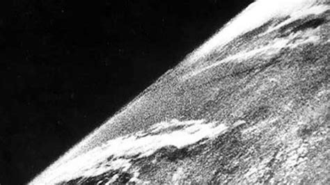 EarthSky 1st photo of Earth from space, 76 years ago