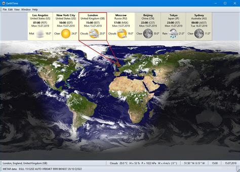 EarthTime for Windows