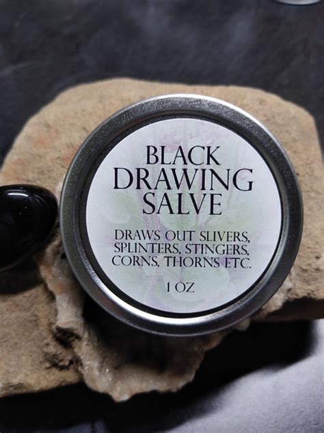 Earthley Black Drawing Salve