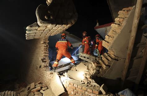 Earthquake in northwest China kills at least 95 in Gansu and Qinghai provinces