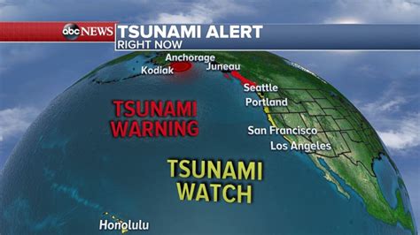 Earthquake off the coast of Alaska triggers tsunami advisory in the Pacific