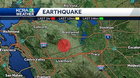 Earthquake rattles East Bay on Tuesday morning