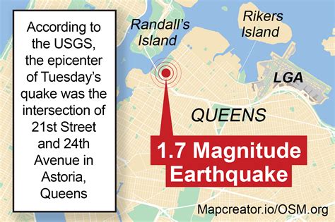 Earthquake rattles Queens, may have caused Roosevelt Island explosions in NYC