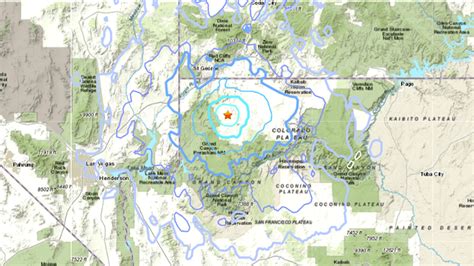 Earthquake reported near Utah-Arizona border