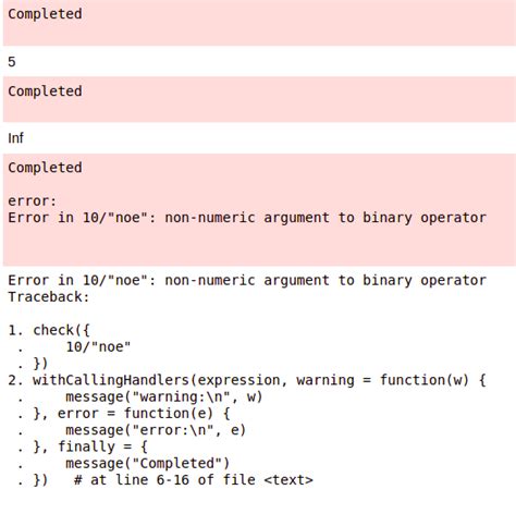 Easier Error Handling in R with try() - R-bloggers