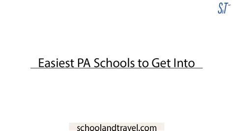 Easiest pa schools to get into. If you would still like to go to a high-profile school but don't see yourself transferring, state colleges are your best bet. Check out these accessible state college systems with fairly low GPA requirements on all of their campuses: California State University. Connecticut State University. University of Hawaii. 