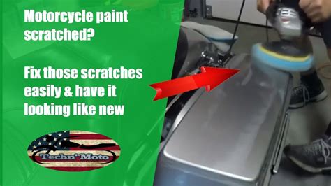 Easily Fix Paint Scratches-Street Glide Techn