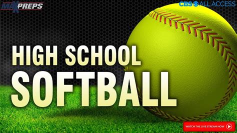 East Aurora Vs Pioneer - High School Softball Live Stream