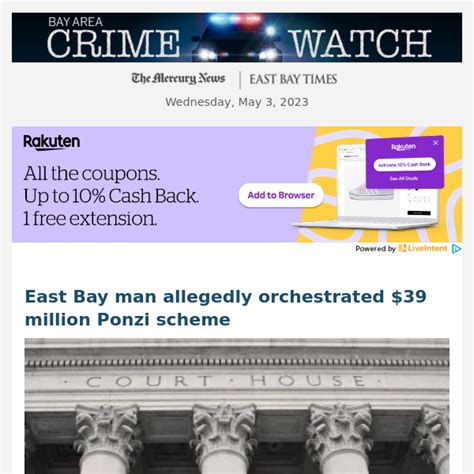 East Bay man allegedly orchestrated $39 million Ponzi scheme