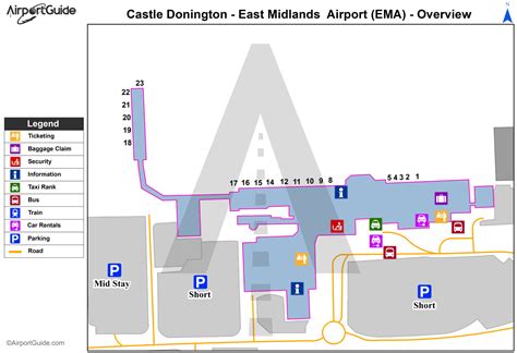 East Midlands Airport Transport Airport Guide Network