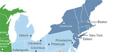 East Region Locations OCC