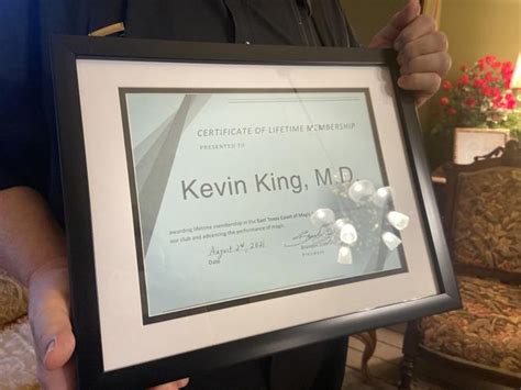 East Texas Court of Magic honors Dr. Kevin King, …