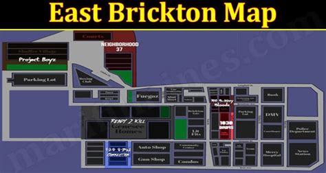 East brickton map. He was bare lost 