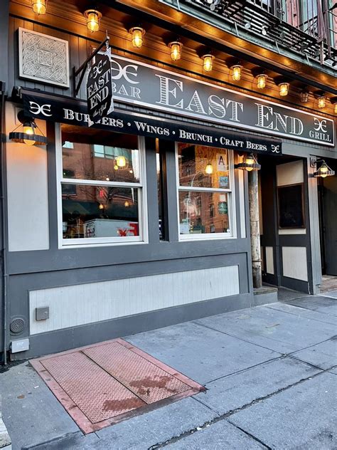 East end bar and grill. East End Bar & Grill, New York, New York. 4,546 likes · 44 talking about this · 17,823 were here. DRINK FREE ON YOUR BIRTHDAY! HOST … 