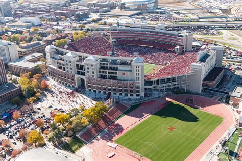 Memorial Stadium, nicknamed The Sea of Red, is an American football stadium located on the campus of the University of Nebraska–Lincoln in Lincoln, Nebraska. The stadium primarily serves as the home venue for the Nebraska Cornhuskers.