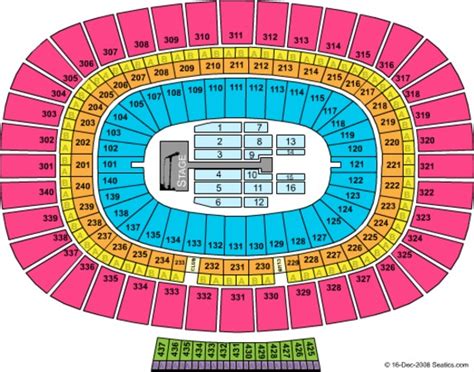  MetLife Stadium seating charts for all e
