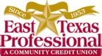 East texas professional. East Texas Professional Credit Union. Work wellbeing score is 67 out of 100. 67. 3.6 out of 5 stars. 3.6. Follow. Write a review. Snapshot; Why Join Us; 35. Reviews; 27. Salaries; 4. Jobs; 26. Q&A; Interviews; Photos; Back to salaries. Loan Processor yearly salaries in the United States at East Texas Professional Credit Union. 