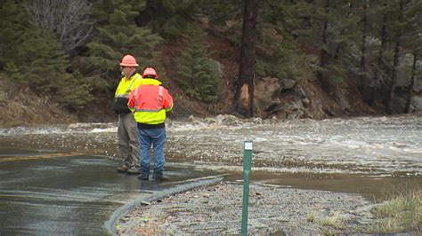 Eastbound Colorado 72 closed in Coal Creek Canyon due to flooding