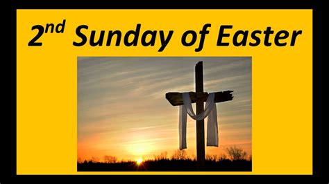 Easter 2 - April 19 - United Church of Christ