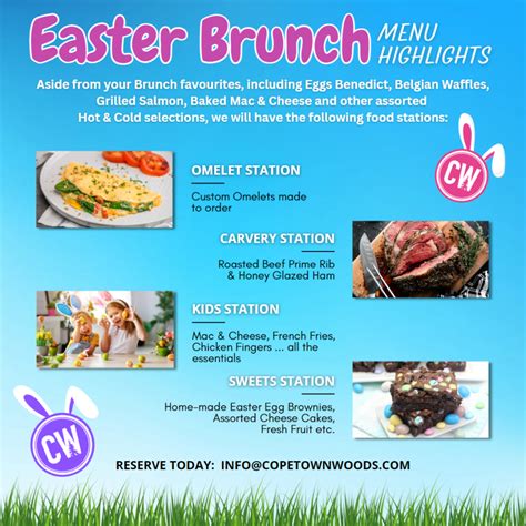 Easter Brunch! - West Woods Golf