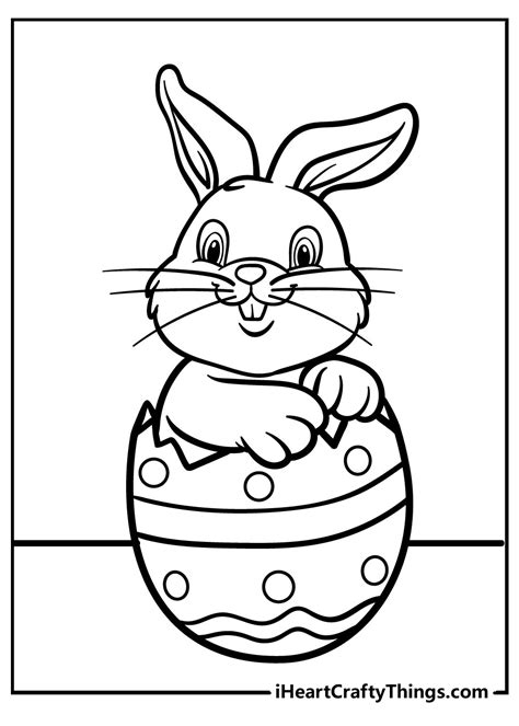 Easter Bunny Coloring Sheets