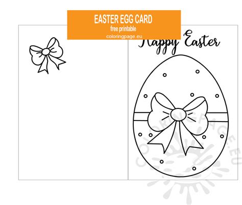 Easter Card Template Printable Cards Design Templates