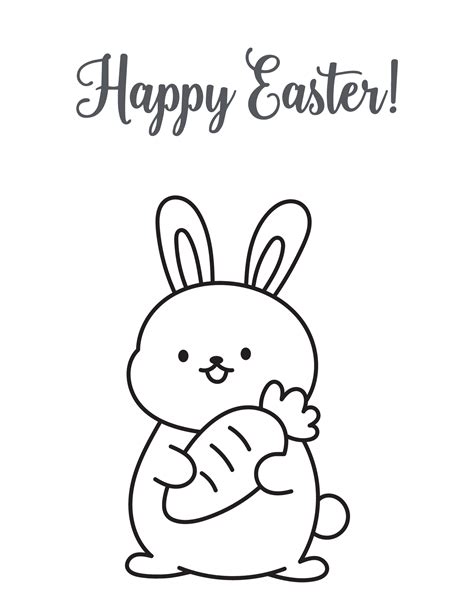 Easter Coloring Free Pages