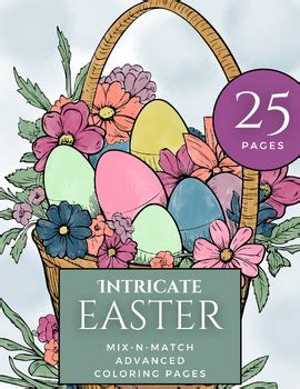 Easter Coloring Pages Adu