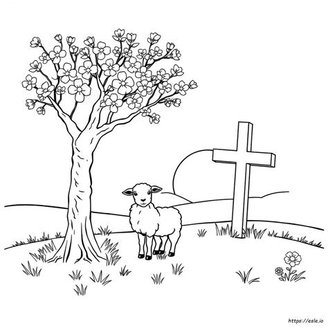 Easter Coloring Pages Biblica