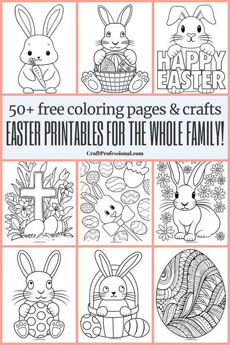 Easter Coloring Prints