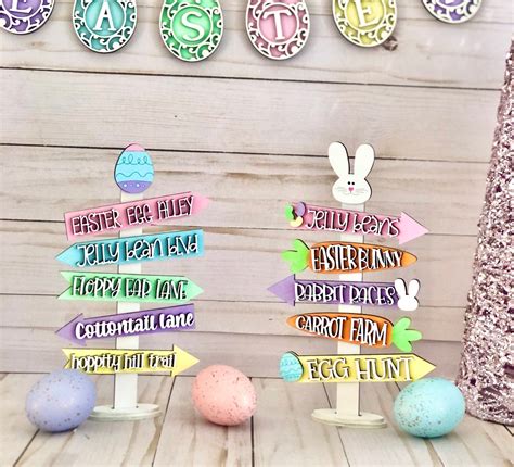 Easter Directional Signs - Etsy