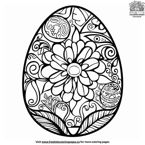 Easter Egg Coloring Char