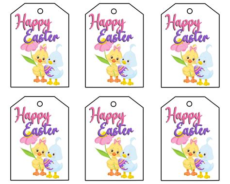 Easter Labels by Printable Labels and Tags!