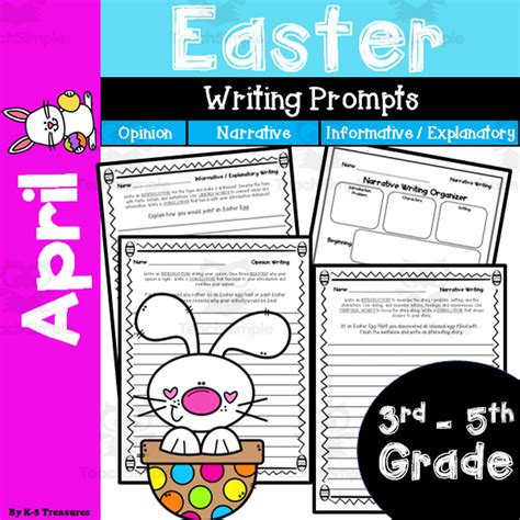 Easter Narrative Writing, Easter Opinion Writing, and Easter ...