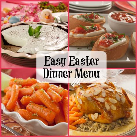 Easter Party Menu
