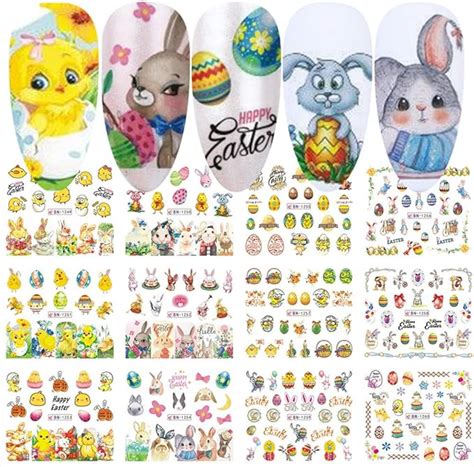 Easter Stickers for Nails - Etsy