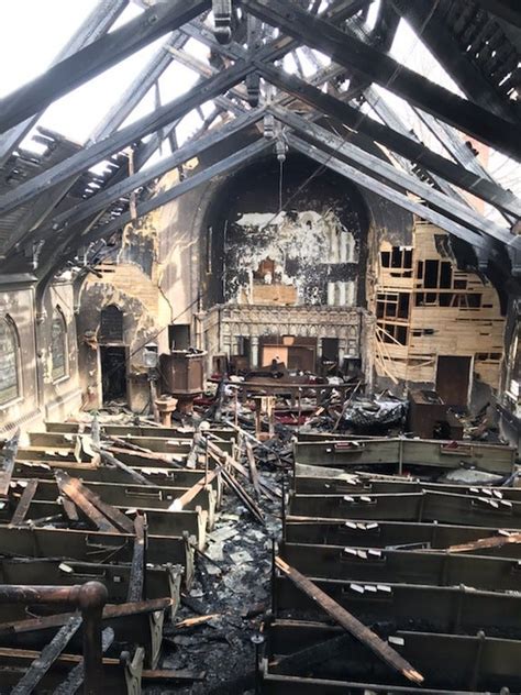 Easter Sunday fire at Cambridge church being investigated as arson, FBI asking public for help