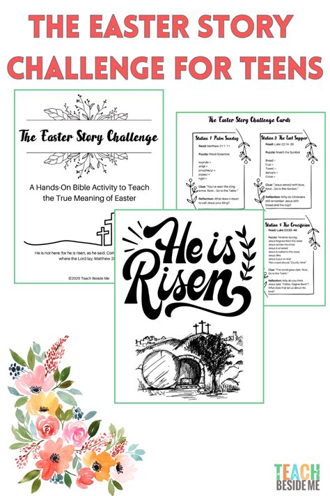 Easter lesson christians teens.  Our team at Explore Help students reflect on t...