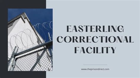 EASTERLING CORRECTIONAL FACILITY is a Medium-security correctional facility located in Alabama. The following statistics on this prison are taken from state and …. 