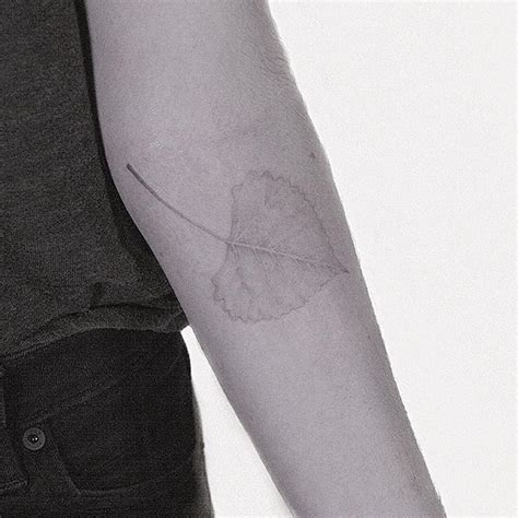 Eastern Cottonwood Leaf thanks for your trust Sammy! Tattoos