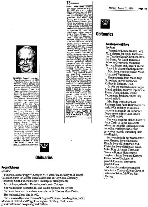 Eastern washington obituaries.  Call 24/7 for immediate assistance. View lo...