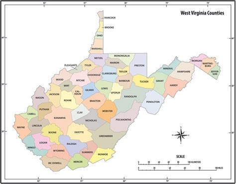 About Counties of West Virginia. U.S state of West Virginia is located in the south-eastern part of the country. West Virginia ranked as the forty-first state by its size. It is indeed the fortieth state in terms of population. The state West Virginia joined the ….