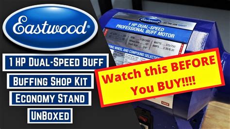 Eastwood Buffing Wheel // Metal Polishing // Unboxed - YouTube